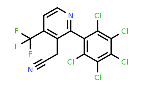 1361498-16-9 | 2-(Perchlorophenyl)-4-(trifluoromethyl)pyridine-3-acetonitrile