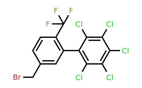 1361501-32-7 | 5'-(Bromomethyl)-2,3,4,5,6-pentachloro-2'-(trifluoromethyl)biphenyl