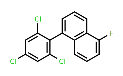 1361502-46-6 | 1-Fluoro-5-(2,4,6-trichlorophenyl)naphthalene