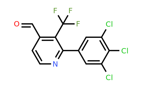1361503-65-2 | 2-(3,4,5-Trichlorophenyl)-3-(trifluoromethyl)isonicotinaldehyde