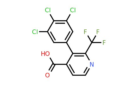 1361503-74-3 | 3-(3,4,5-Trichlorophenyl)-2-(trifluoromethyl)isonicotinic acid