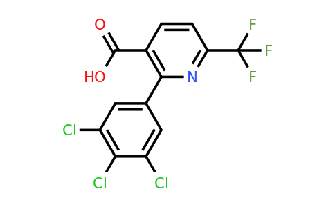 1361503-97-0 | 2-(3,4,5-Trichlorophenyl)-6-(trifluoromethyl)nicotinic acid