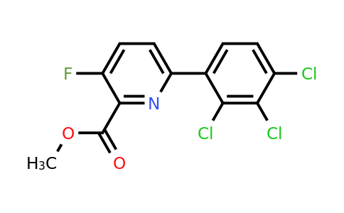 1361504-27-9 | Methyl 3-fluoro-6-(2,3,4-trichlorophenyl)picolinate