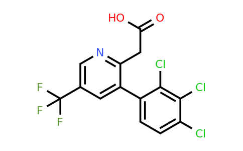 1361504-42-8 | 3-(2,3,4-Trichlorophenyl)-5-(trifluoromethyl)pyridine-2-acetic acid