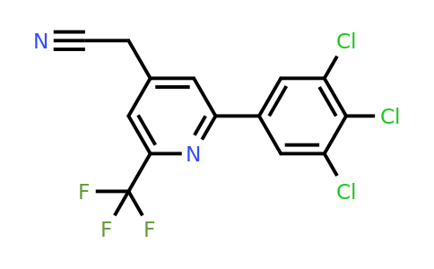 1361504-59-7 | 2-(3,4,5-Trichlorophenyl)-6-(trifluoromethyl)pyridine-4-acetonitrile