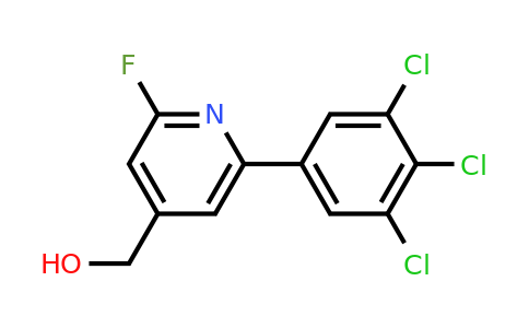 1361504-75-7 | 2-Fluoro-6-(3,4,5-trichlorophenyl)pyridine-4-methanol