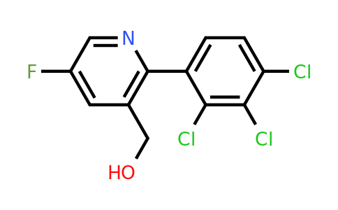 1361504-96-2 | 5-Fluoro-2-(2,3,4-trichlorophenyl)pyridine-3-methanol