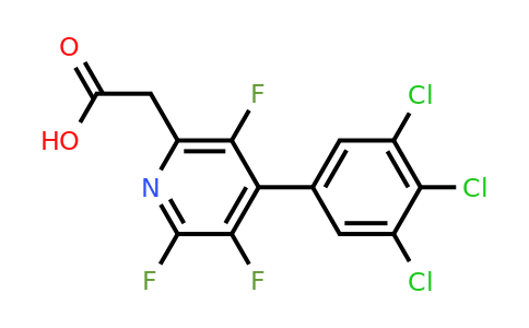 1361505-05-6 | 4-(3,4,5-Trichlorophenyl)-3,5,6-trifluoropyridine-2-acetic acid