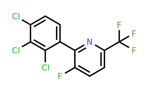 1361505-30-7 | 3-Fluoro-2-(2,3,4-trichlorophenyl)-6-(trifluoromethyl)pyridine