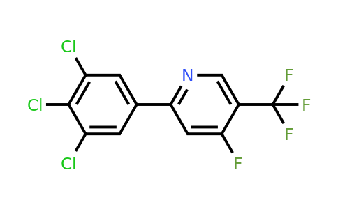 1361505-45-4 | 4-Fluoro-2-(3,4,5-trichlorophenyl)-5-(trifluoromethyl)pyridine
