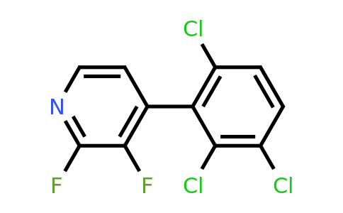 1361506-75-3 | 2,3-Difluoro-4-(2,3,6-trichlorophenyl)pyridine