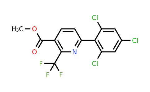 1361506-88-8 | Methyl 6-(2,4,6-trichlorophenyl)-2-(trifluoromethyl)nicotinate