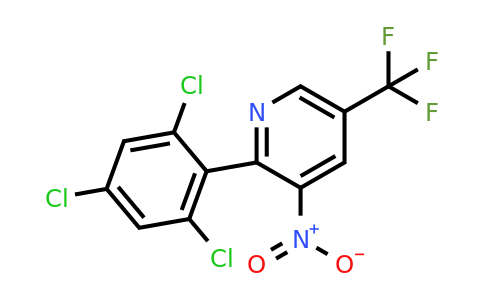 1361507-40-5 | 3-Nitro-2-(2,4,6-trichlorophenyl)-5-(trifluoromethyl)pyridine