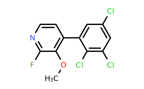 1361508-22-6 | 2-Fluoro-3-methoxy-4-(2,3,5-trichlorophenyl)pyridine