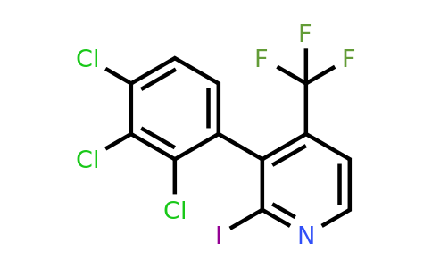 1361508-36-2 | 2-Iodo-3-(2,3,4-trichlorophenyl)-4-(trifluoromethyl)pyridine