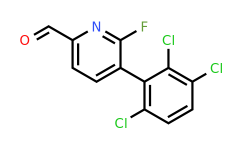 1361509-89-8 | 6-Fluoro-5-(2,3,6-trichlorophenyl)picolinaldehyde