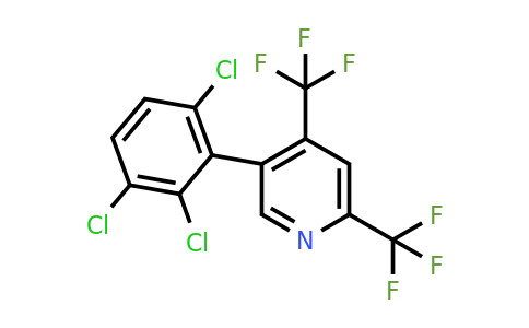 1361510-79-3 | 2,4-Bis(trifluoromethyl)-5-(2,3,6-trichlorophenyl)pyridine
