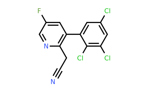 1361510-99-7 | 5-Fluoro-3-(2,3,5-trichlorophenyl)pyridine-2-acetonitrile