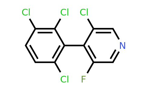 1361511-24-1 | 3-Chloro-5-fluoro-4-(2,3,6-trichlorophenyl)pyridine