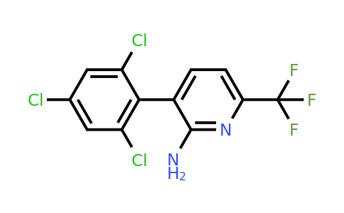 1361511-75-2 | 2-Amino-3-(2,4,6-trichlorophenyl)-6-(trifluoromethyl)pyridine