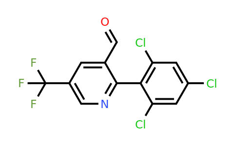 1361511-92-3 | 2-(2,4,6-Trichlorophenyl)-5-(trifluoromethyl)nicotinaldehyde