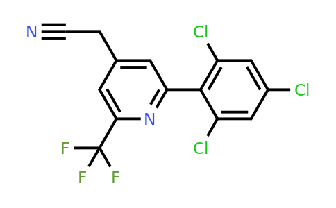 1361512-00-6 | 2-(2,4,6-Trichlorophenyl)-6-(trifluoromethyl)pyridine-4-acetonitrile