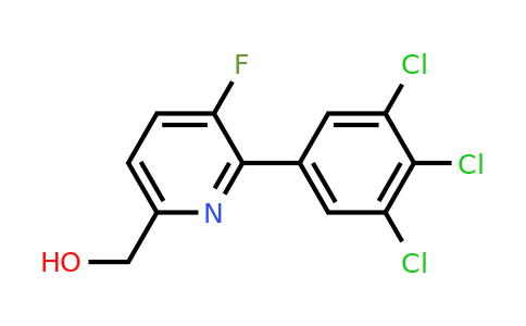 1361512-81-3 | 3-Fluoro-2-(3,4,5-trichlorophenyl)pyridine-6-methanol