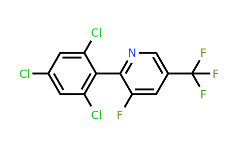 1361515-03-8 | 3-Fluoro-2-(2,4,6-trichlorophenyl)-5-(trifluoromethyl)pyridine