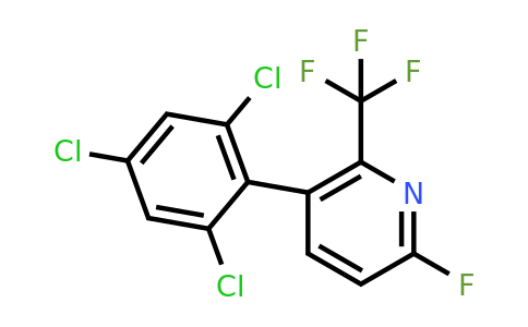1361515-17-4 | 6-Fluoro-3-(2,4,6-trichlorophenyl)-2-(trifluoromethyl)pyridine