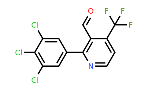 1361515-22-1 | 2-(3,4,5-Trichlorophenyl)-4-(trifluoromethyl)nicotinaldehyde
