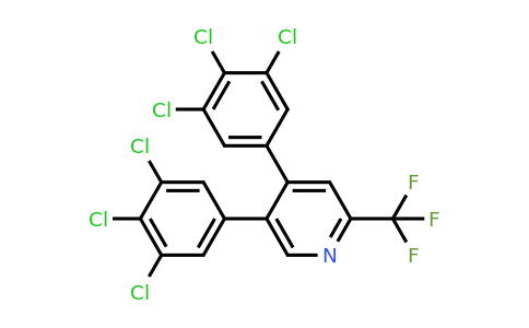 1361515-42-5 | 4,5-Bis(3,4,5-trichlorophenyl)-2-(trifluoromethyl)pyridine