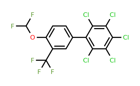 1361516-21-3 | 4'-(Difluoromethoxy)-2,3,4,5,6-pentachloro-3'-(trifluoromethyl)biphenyl