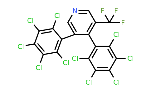 1361516-35-9 | 3,4-Bis(perchlorophenyl)-5-(trifluoromethyl)pyridine