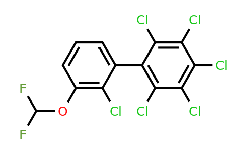 1361516-81-5 | 2'-Chloro-3'-(difluoromethoxy)-2,3,4,5,6-pentachlorobiphenyl