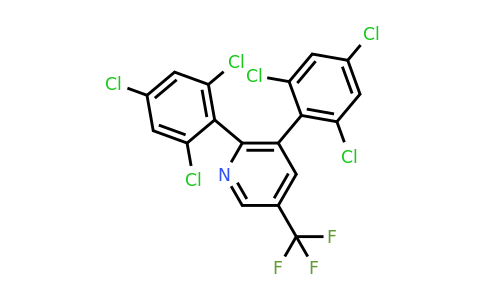 1361516-96-2 | 2,3-Bis(2,4,6-trichlorophenyl)-5-(trifluoromethyl)pyridine