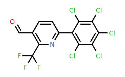 1361517-58-9 | 6-(Perchlorophenyl)-2-(trifluoromethyl)nicotinaldehyde