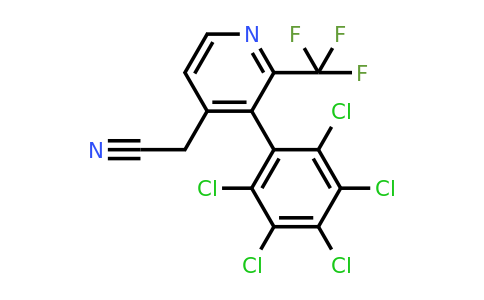 1361517-74-9 | 3-(Perchlorophenyl)-2-(trifluoromethyl)pyridine-4-acetonitrile