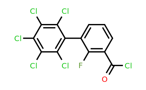 1361517-89-6 | 2-Fluoro-2',3',4',5',6'-pentachlorobiphenyl-3-carbonyl chloride