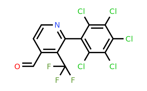 1361518-37-7 | 2-(Perchlorophenyl)-3-(trifluoromethyl)isonicotinaldehyde
