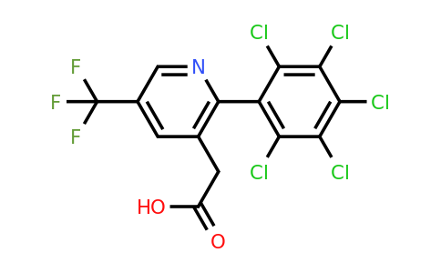 1361518-63-9 | 2-(Perchlorophenyl)-5-(trifluoromethyl)pyridine-3-acetic acid