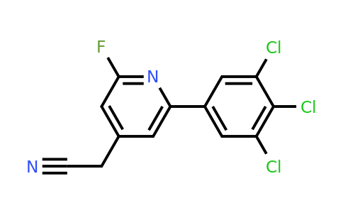 1361520-35-5 | 2-Fluoro-6-(3,4,5-trichlorophenyl)pyridine-4-acetonitrile