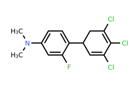 1361520-89-9 | [3-Fluoro-4-(3,4,5-trichlorocyclohexa-2,4-dienyl)-phenyl]-dimethyl-amine