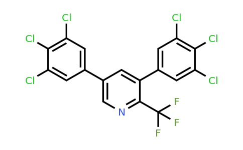 1361521-17-6 | 3,5-Bis(3,4,5-trichlorophenyl)-2-(trifluoromethyl)pyridine