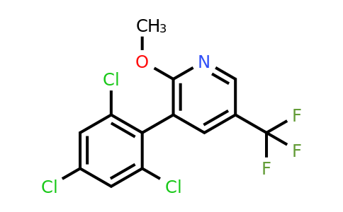 1361521-85-8 | 2-Methoxy-3-(2,4,6-trichlorophenyl)-5-(trifluoromethyl)pyridine