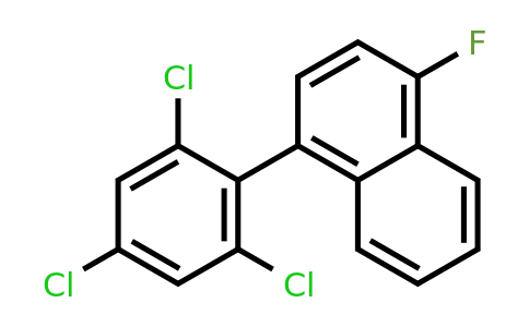1361521-95-0 | 1-Fluoro-4-(2,4,6-trichlorophenyl)naphthalene