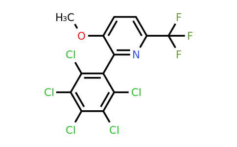 1361523-44-5 | 3-Methoxy-2-(perchlorophenyl)-6-(trifluoromethyl)pyridine
