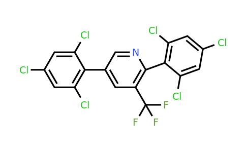 1361523-54-7 | 2,5-Bis(2,4,6-trichlorophenyl)-3-(trifluoromethyl)pyridine