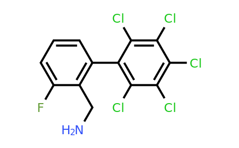 1361523-63-8 | C-(3-Fluoro-2',3',4',5',6'-pentachlorobiphenyl-2-yl)-methylamine