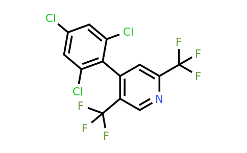 1361523-65-0 | 2,5-Bis(trifluoromethyl)-4-(2,4,6-trichlorophenyl)pyridine