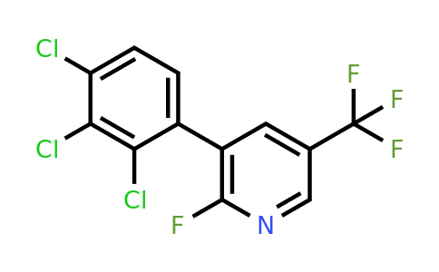 1361524-25-5 | 2-Fluoro-3-(2,3,4-trichlorophenyl)-5-(trifluoromethyl)pyridine